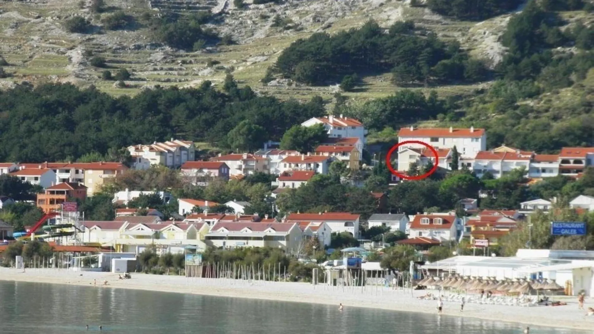Appartement In Baska Mit Eigener Terrasse - B59543